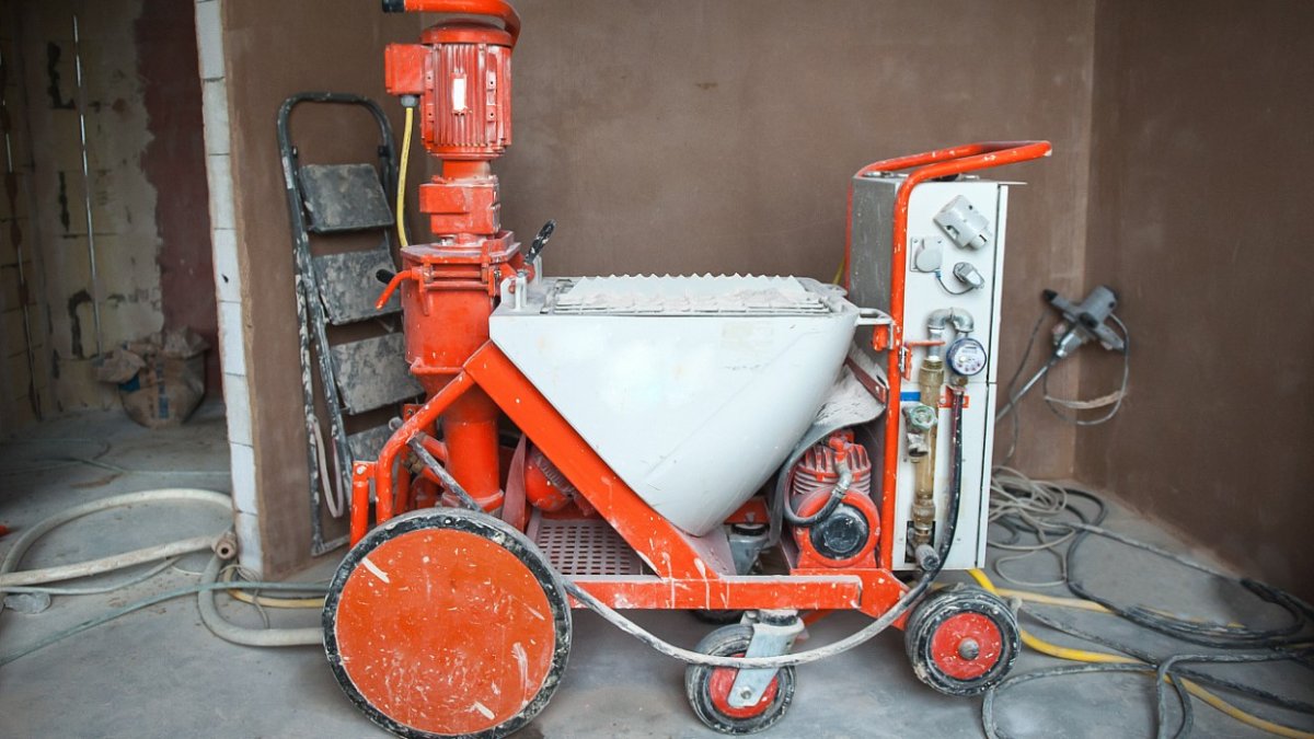 Механизированная штукатурка