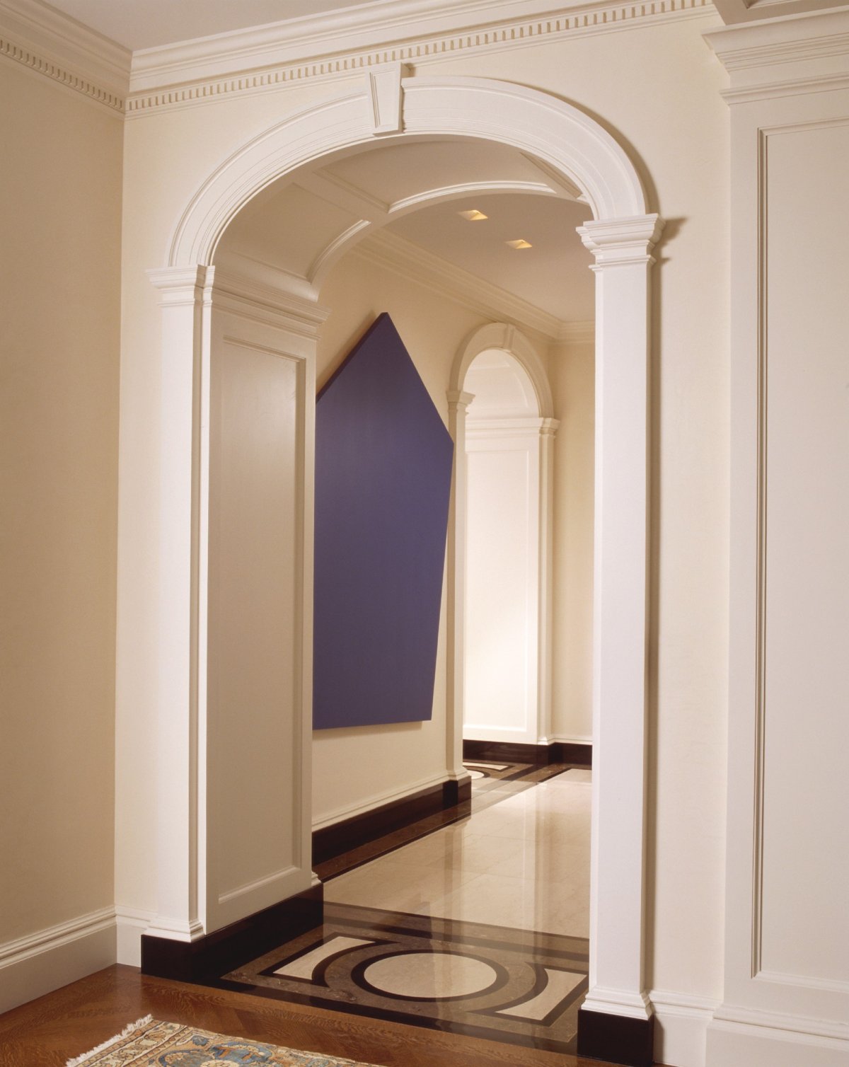 Межкомнатные арки полуарка