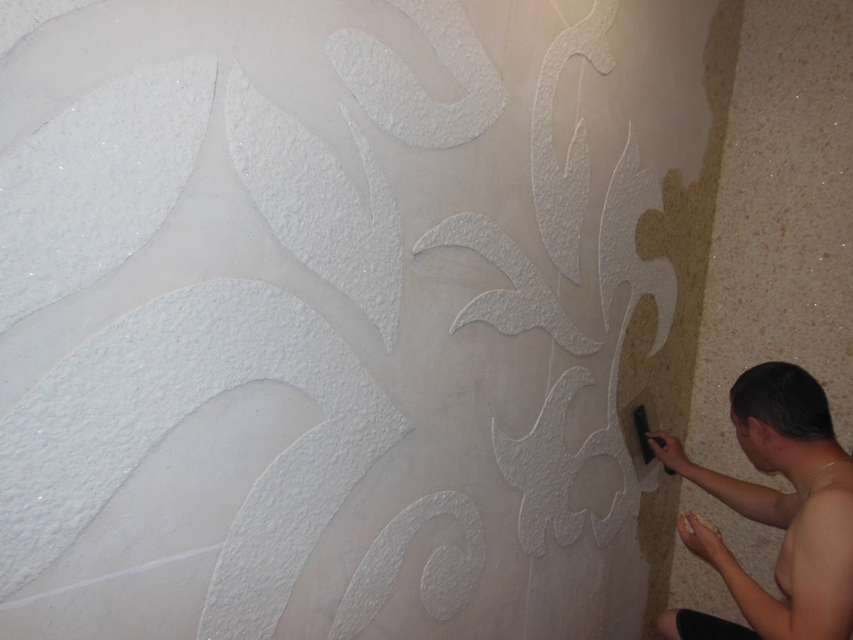 Жидкие обои