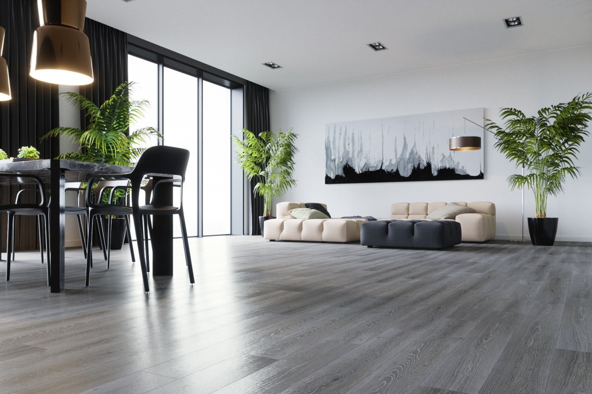 Кварцевый ламинат Fargo DL 1601 дуб снежный