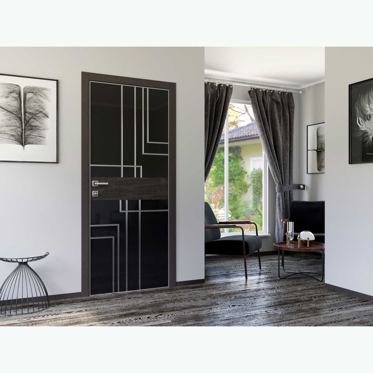 Двери в стиле Минимализм в интерьере