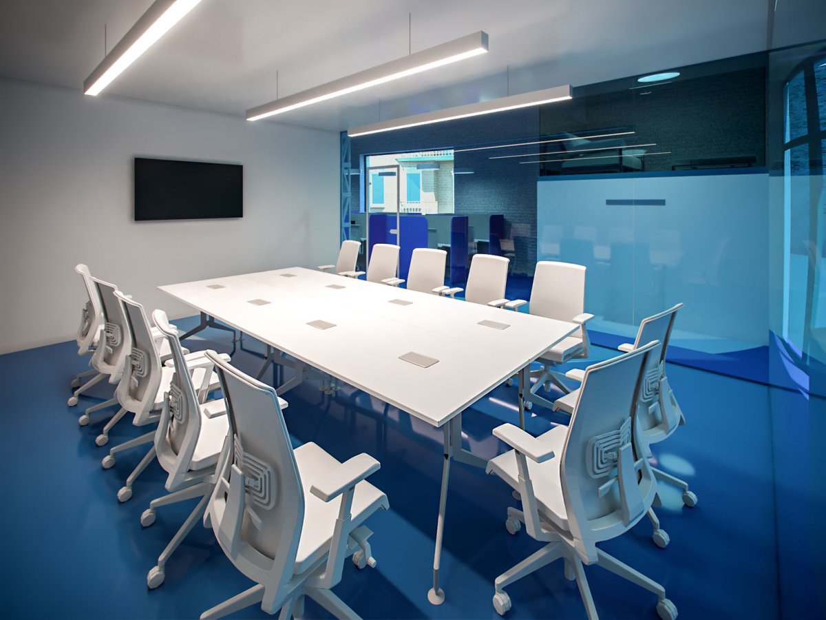 Освещение рабочего места в офисе