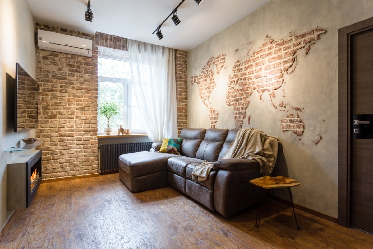 Студия 30м в стиле лофт