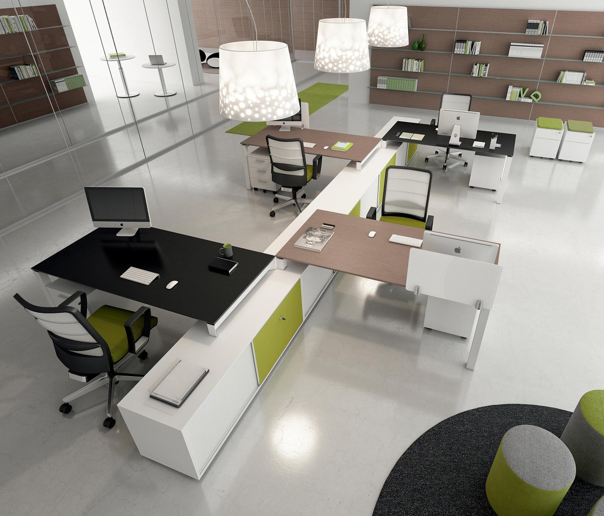 Гостиная офис интерьер