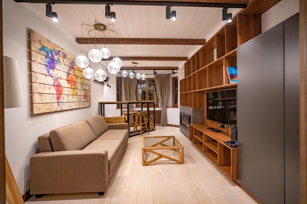 Однокомнатная хрущевка в стиле лофт