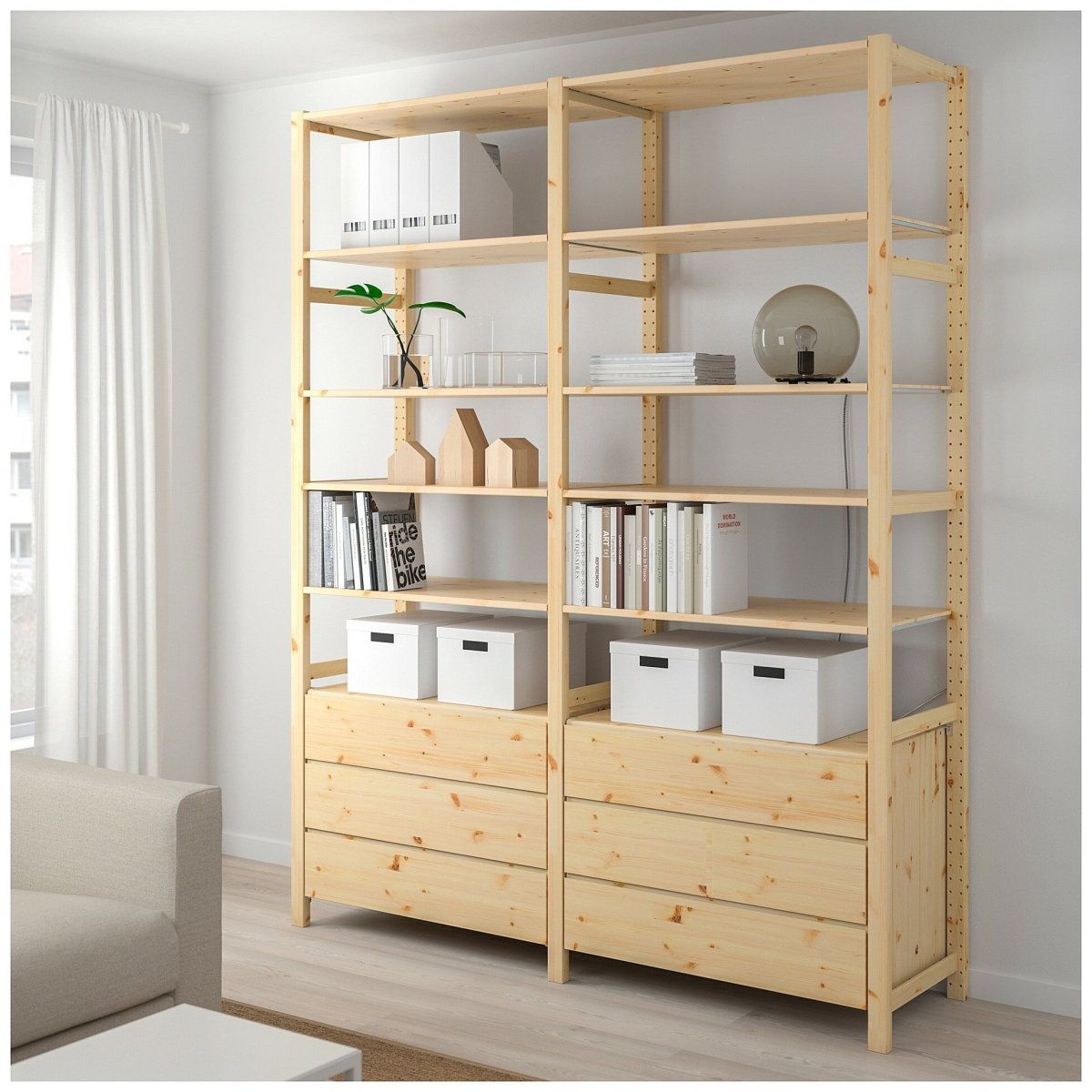 Стеллаж икеа Ivar