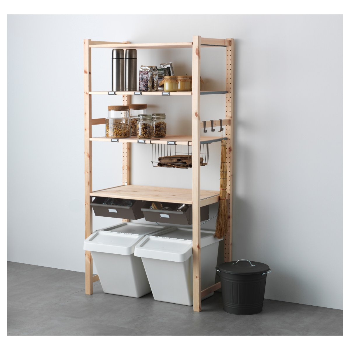 Мебель Ивар икеа в интерьере