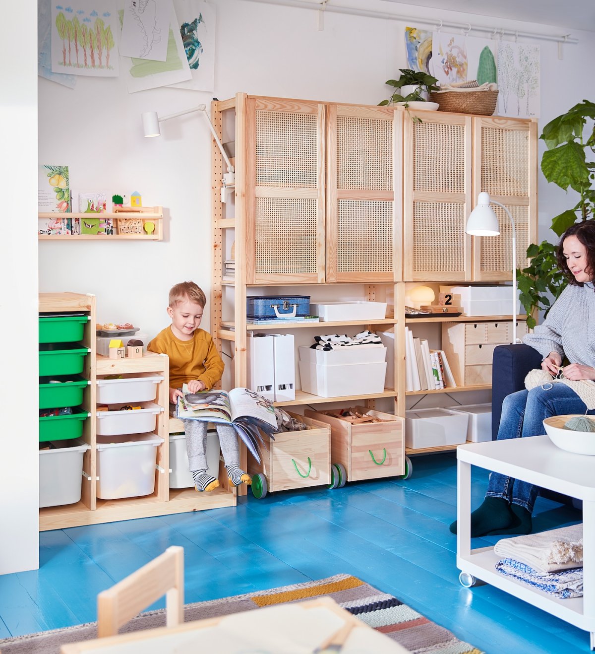 Икеа Ивар стеллаж