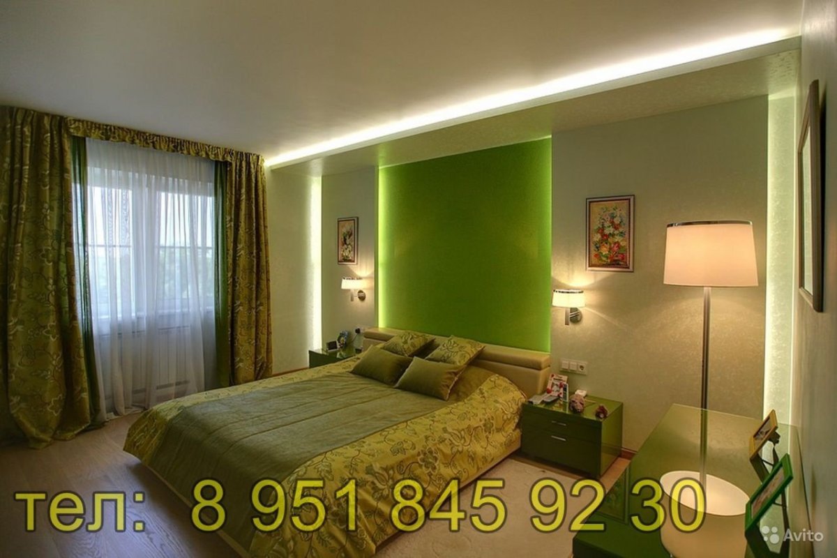 Зеленая спальня
