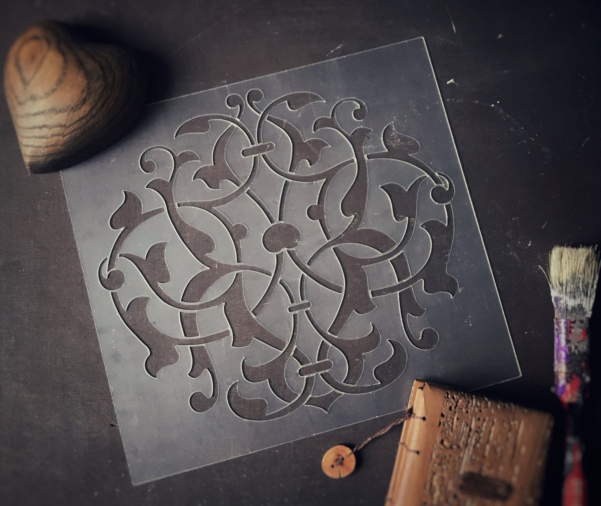 Трафареты для декоративной ш