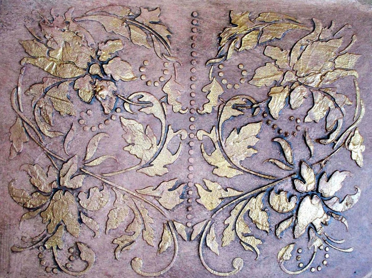 Трафареты для декора штукатуркой