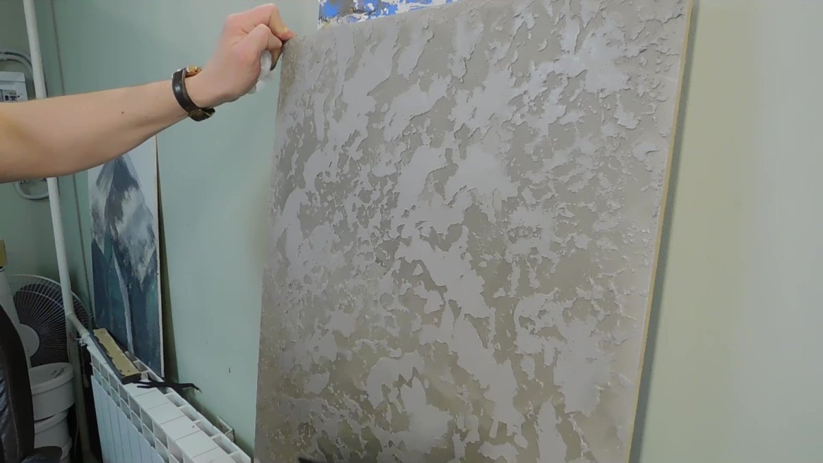 Штукатурка Гротто серебро