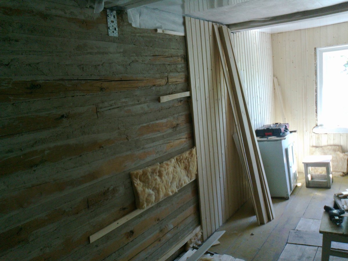 Интерьер в деревянном доме