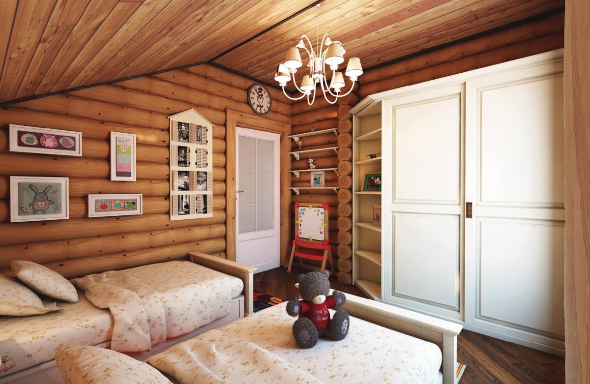 Отделка старого дачного дома внутри