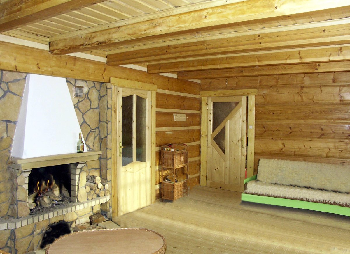 Внутренней отделки деревом в стиле Кантри