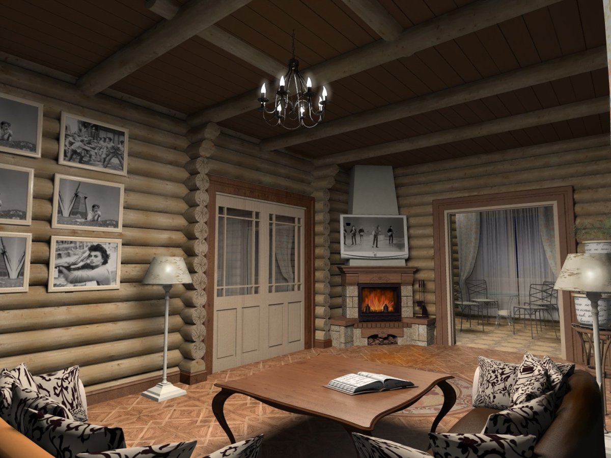 Реконструкция старого деревянного дома изнутри