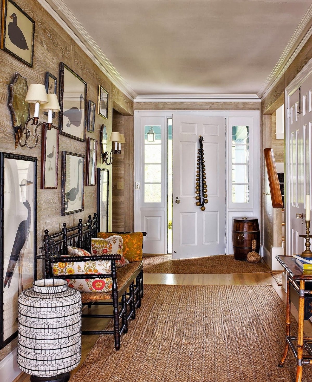 Коридор в винтажном стиле