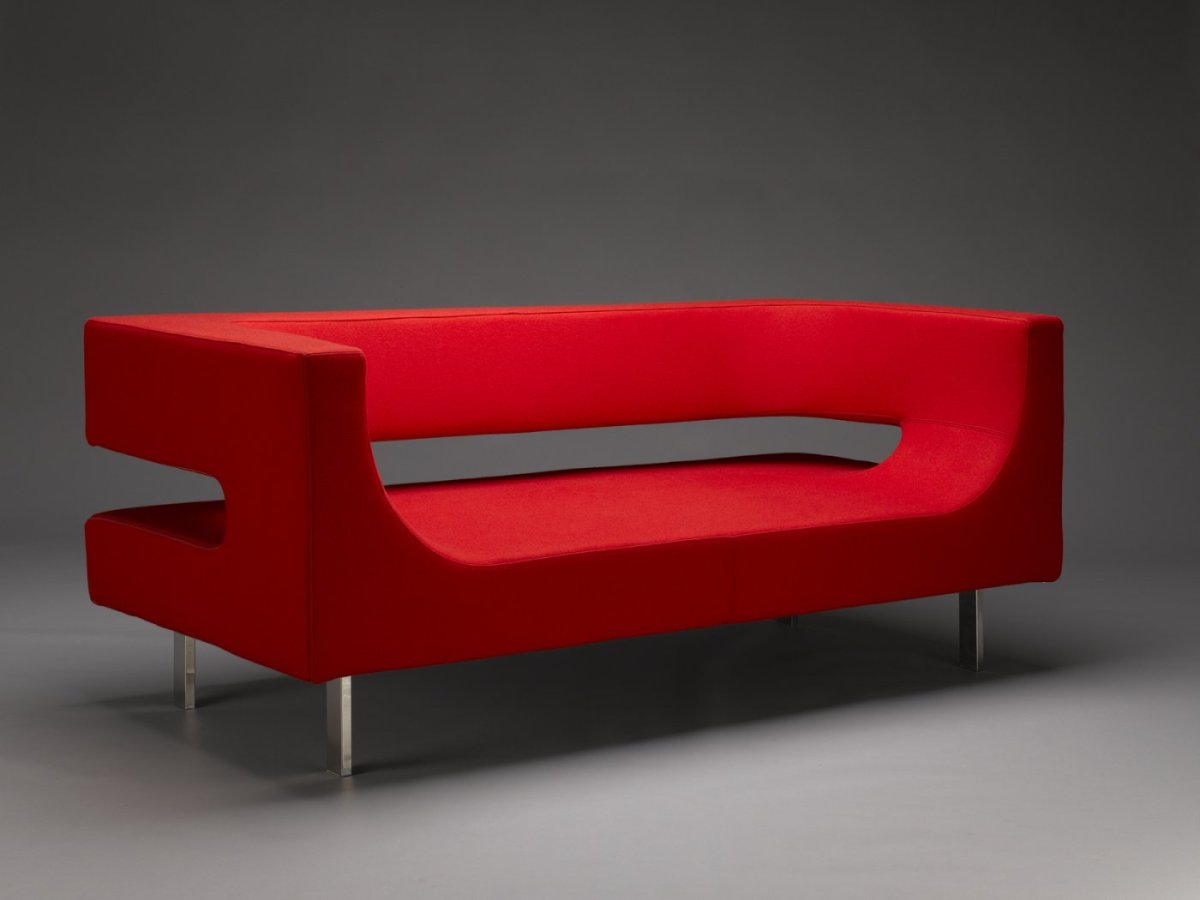 Офисный диванчик без подлокотников