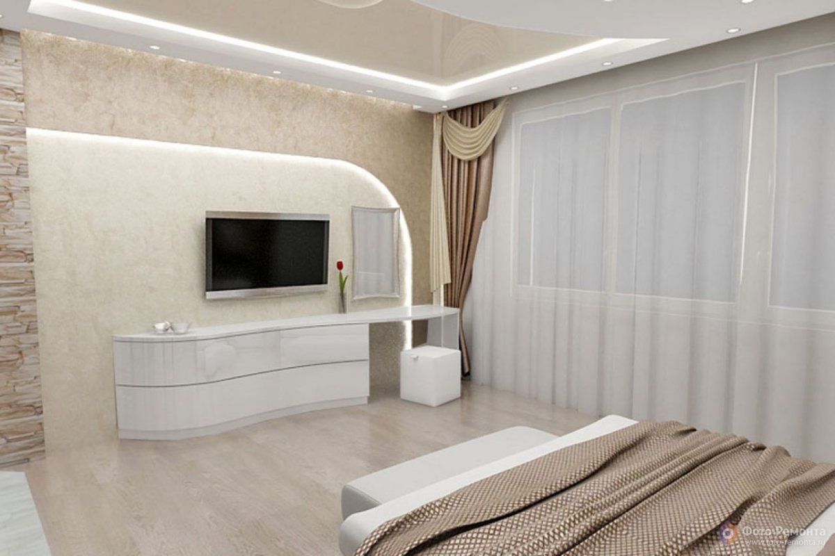 Современный светлый интерьер