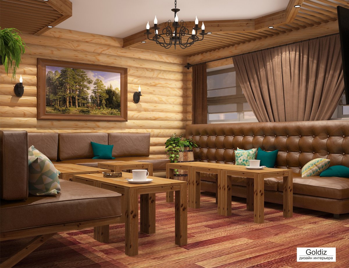 Современная баня