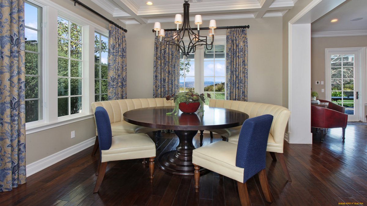 Обои в столовую