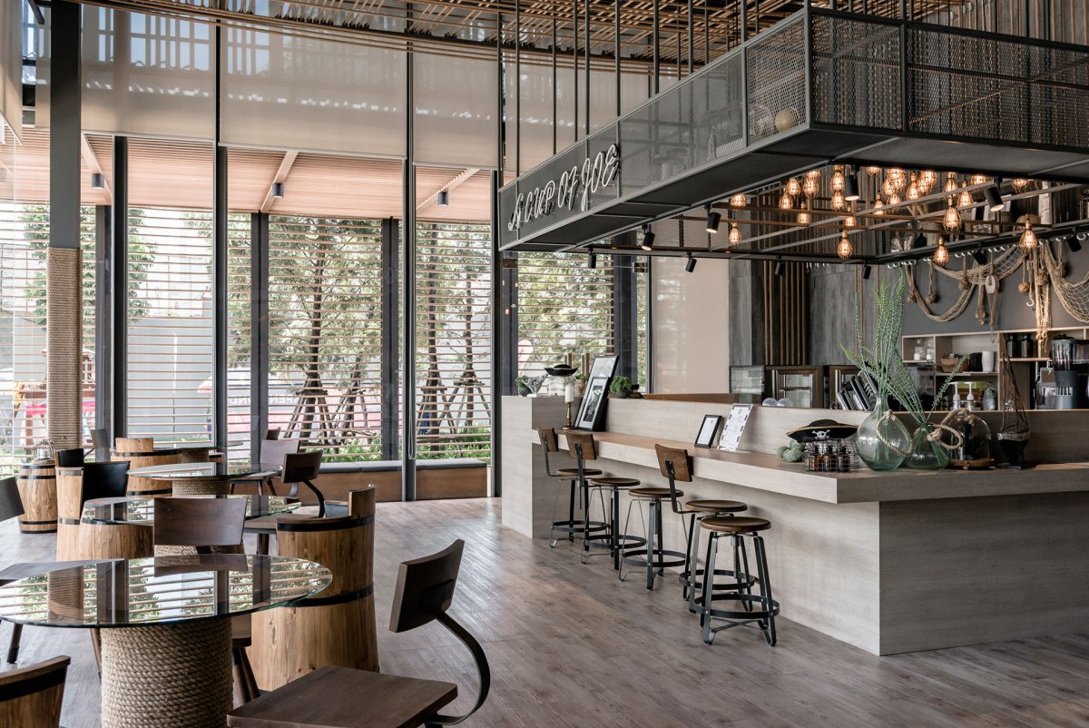 Кофейня в современном стиле