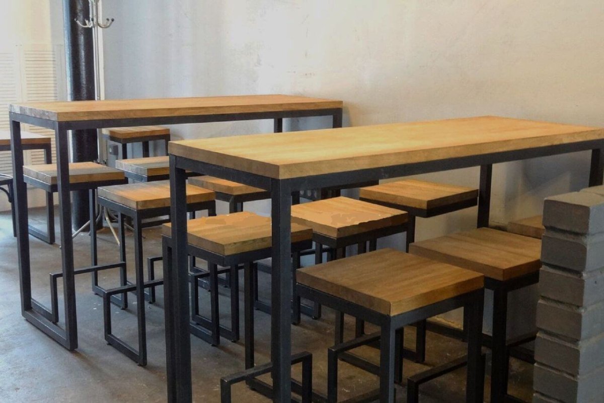 Столы для кафе в стиле лофт