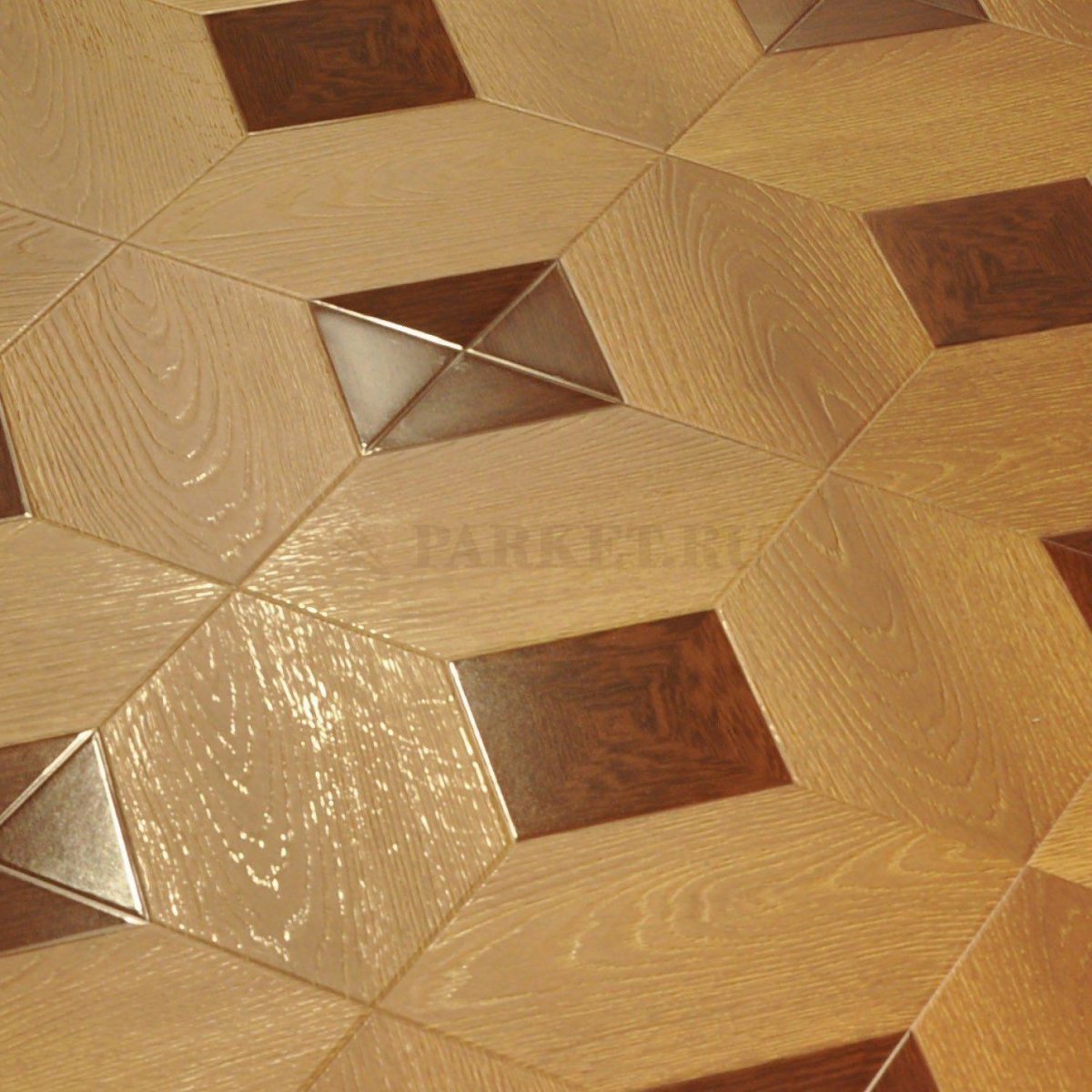 Совмещение плитки и паркета