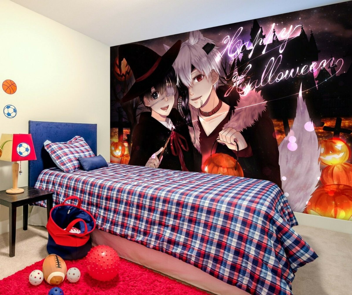 Комната в стиле инди КИДА С Китти