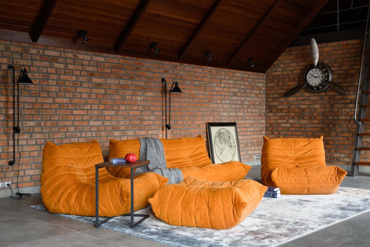 Чердак в стиле лофт