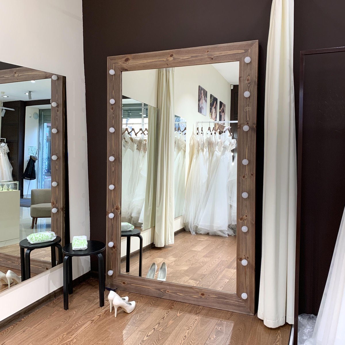 Гримерное зеркало напольное