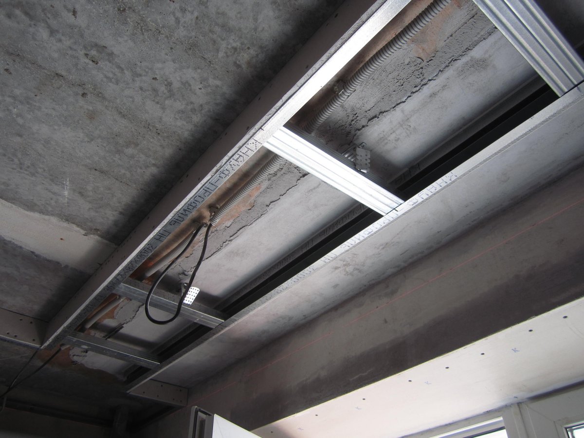 Каркас для ниши для штор