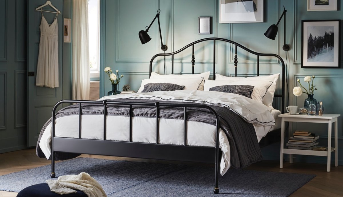 Спальня в стиле ХЕМНЭС икеа