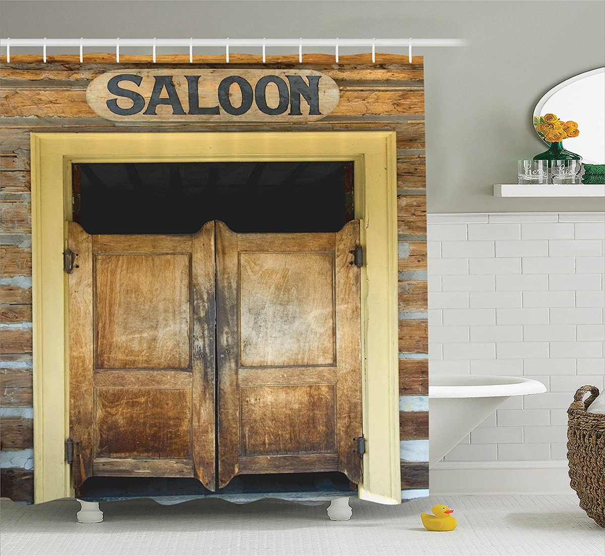 Двери в ковбойском баре