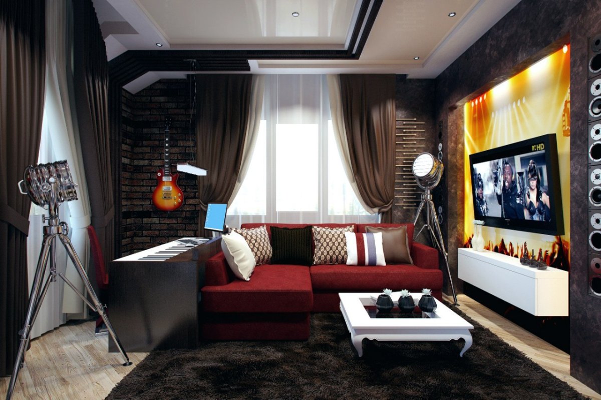 Интерьер комнаты-лицо хозяина.