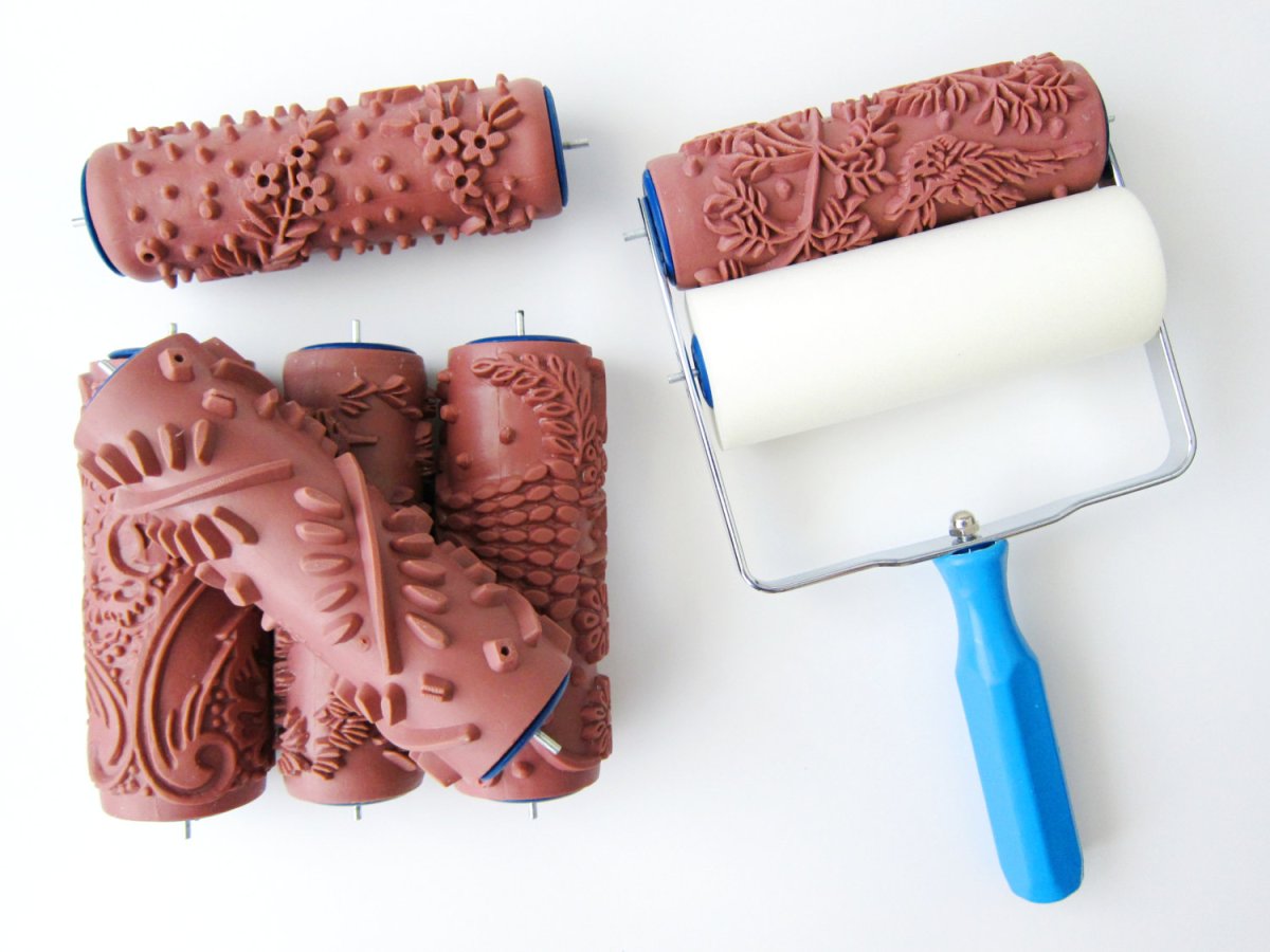 Фактурные валики для покраски стен