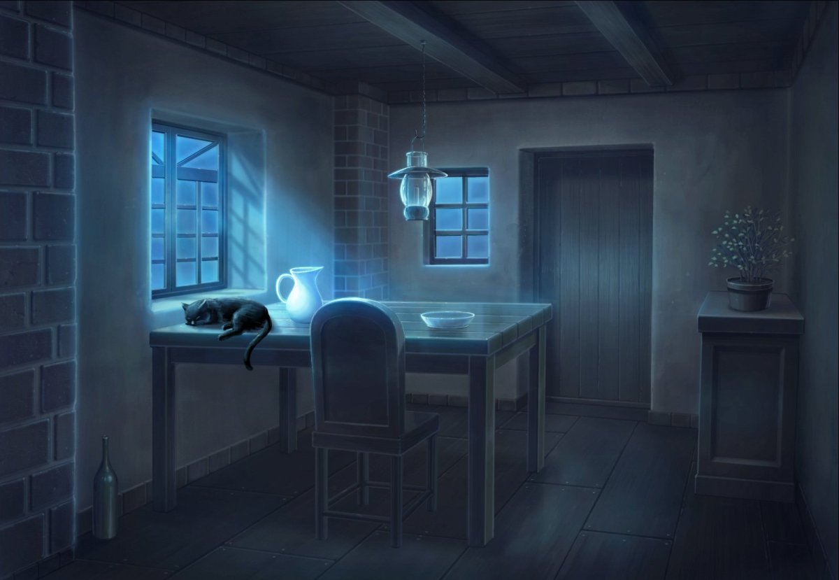 Комната в стиле Dark Academia