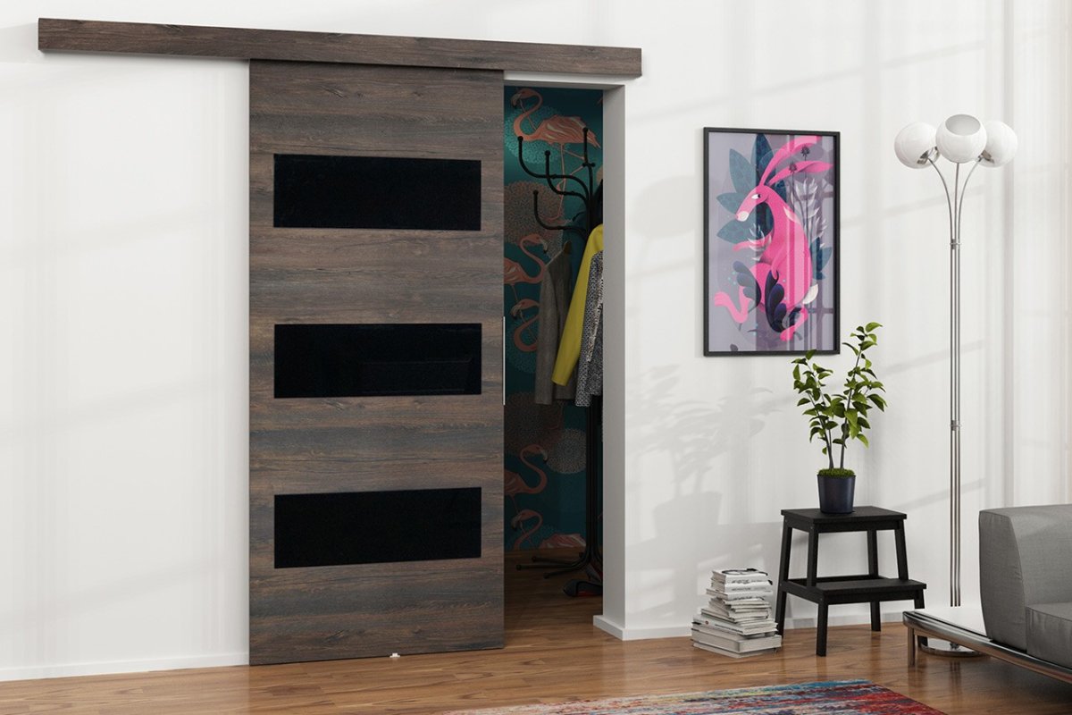 Раздвижные двери в гостиную