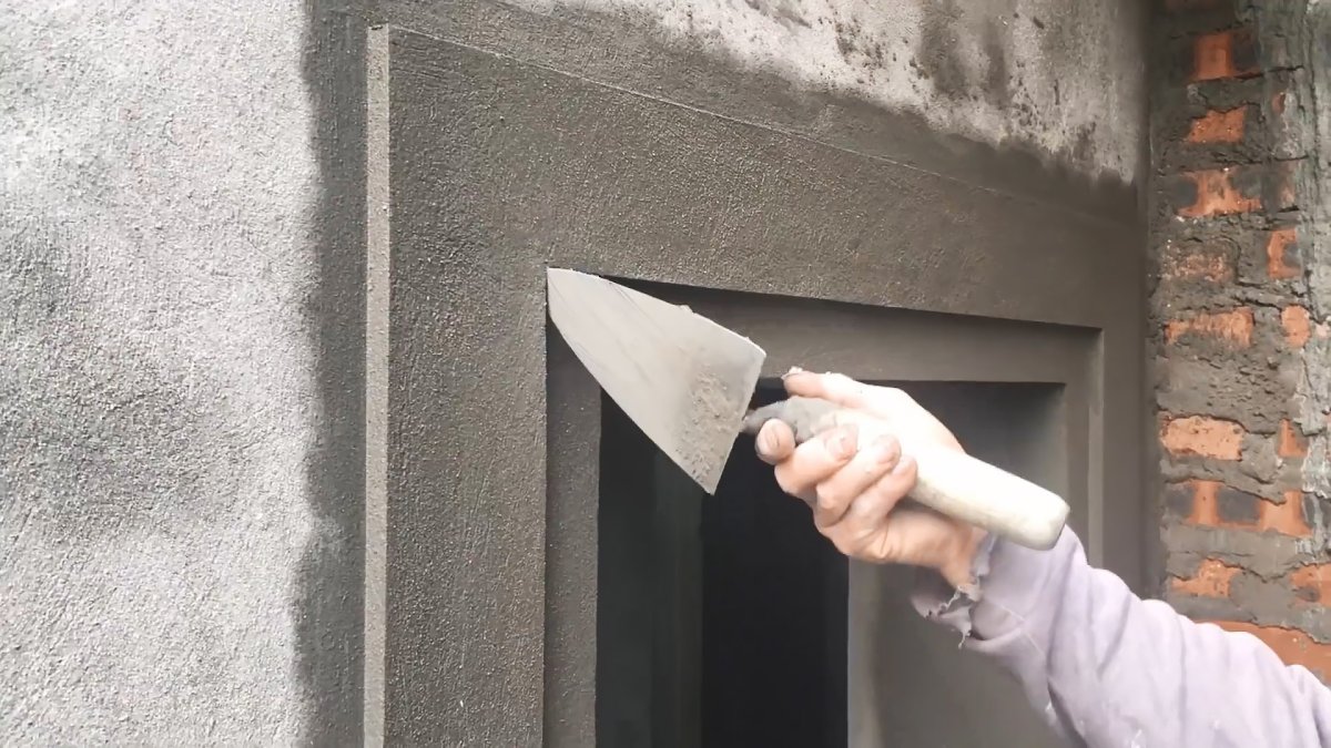 Оштукатуренный дверной проем