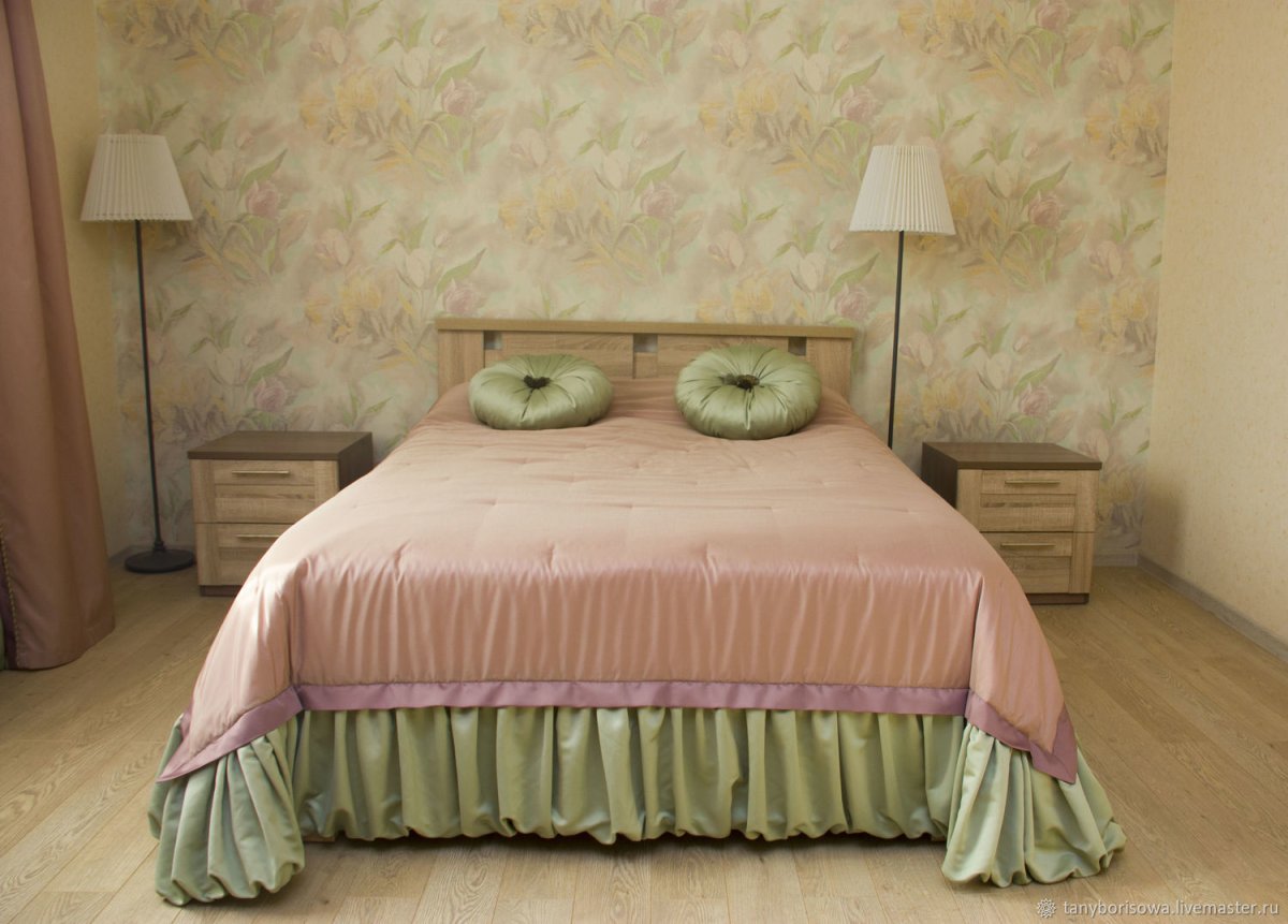 Покрывала в интерьере