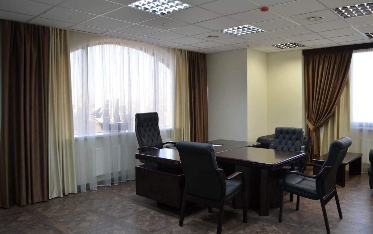 Жалюзи офисные вертикальные зеленые