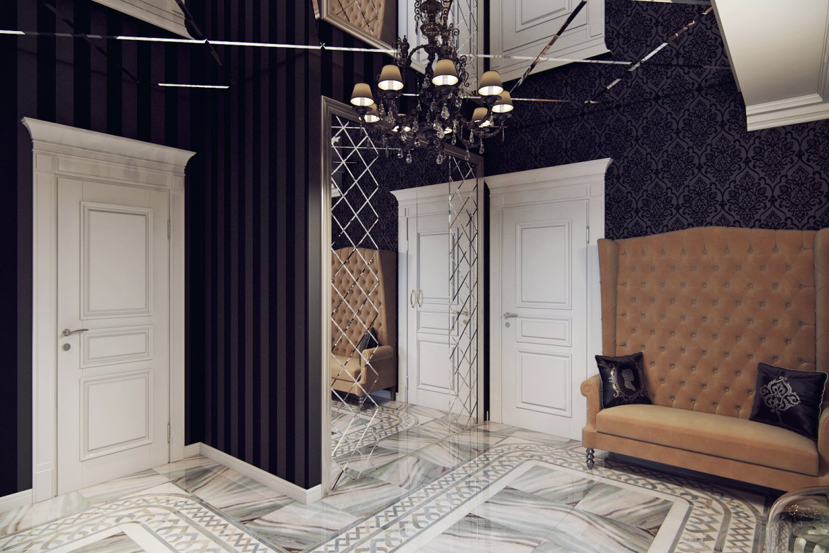 Буазери ар деко золото