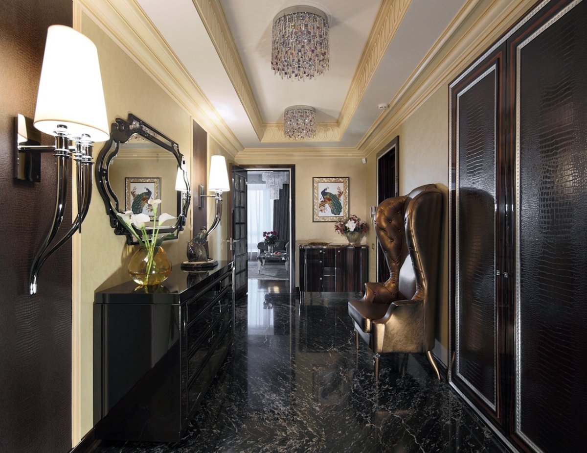 Прихожая 130см в стиле ар деко