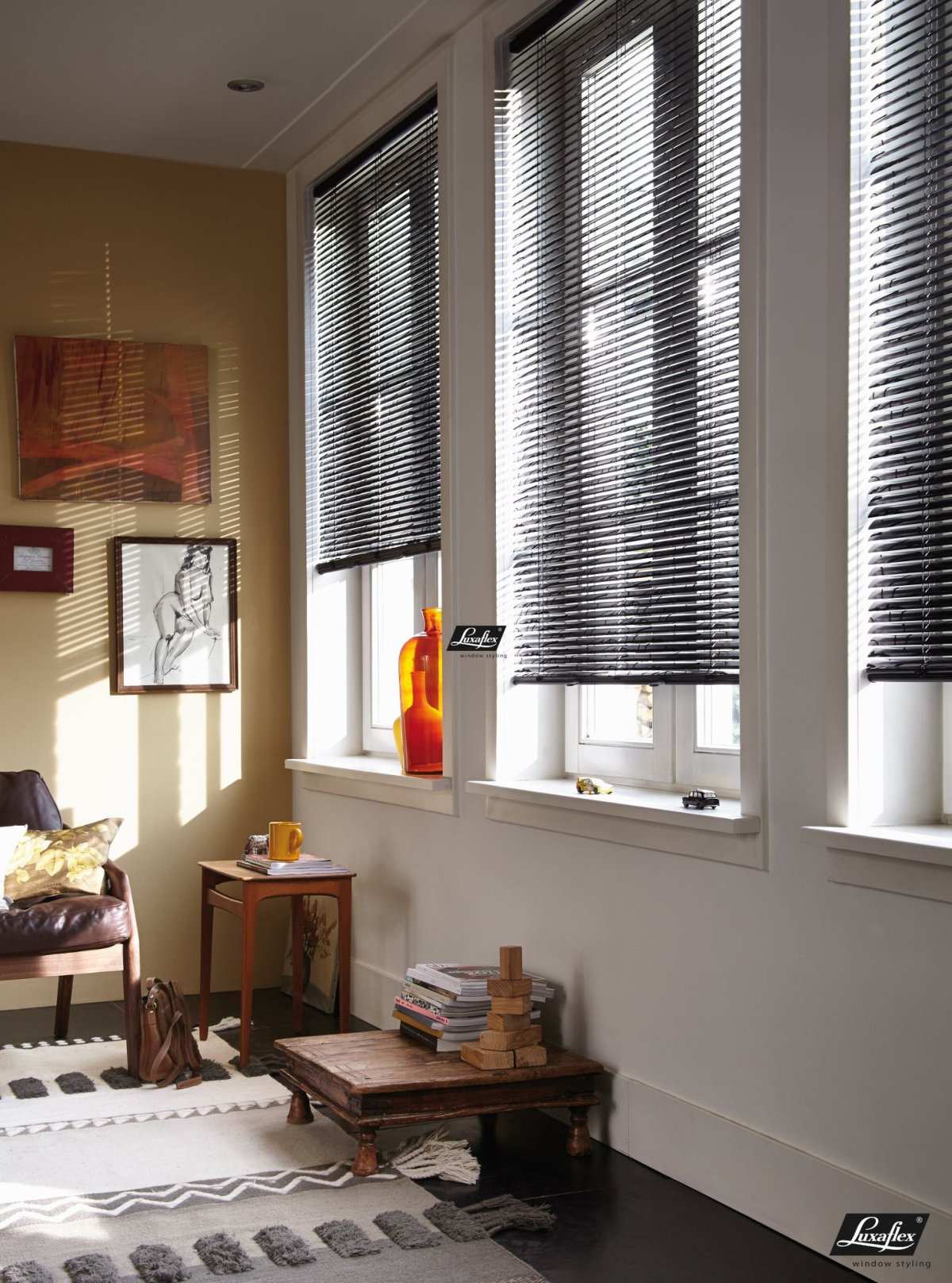 Жалюзи в интерьере лофт