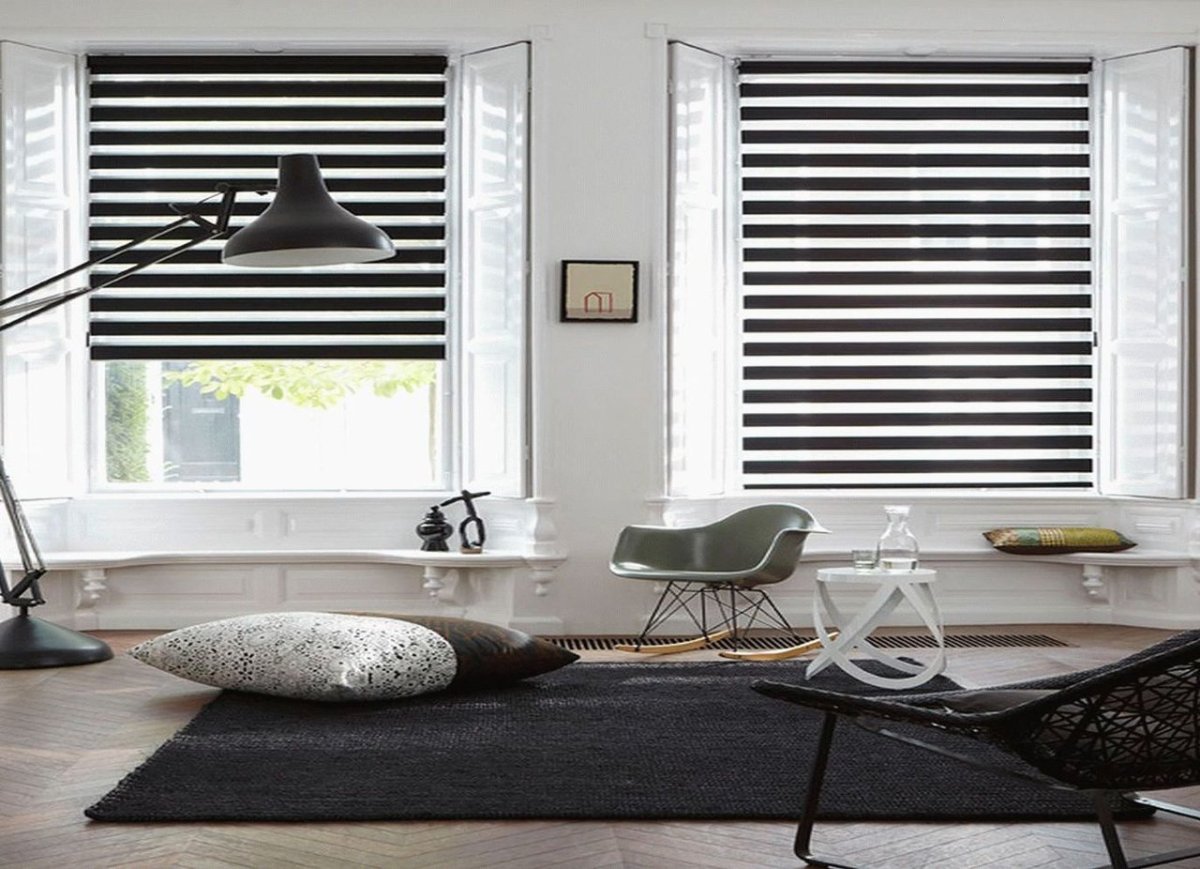 Жалюзи серые