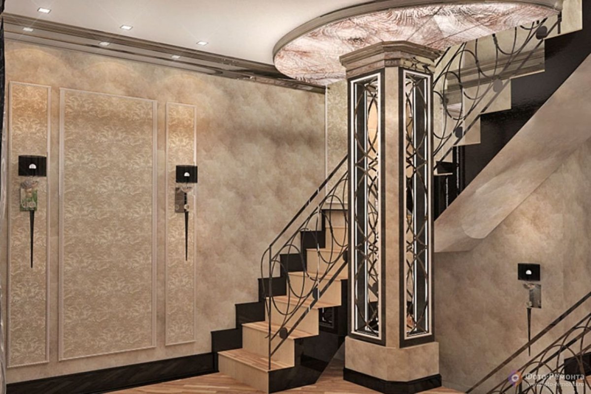 Пилястры в стиле ар деко