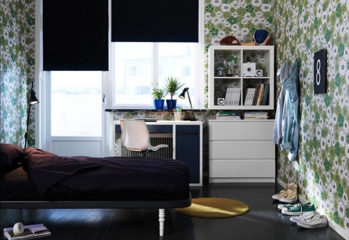 Комната для разнополых детей икеа