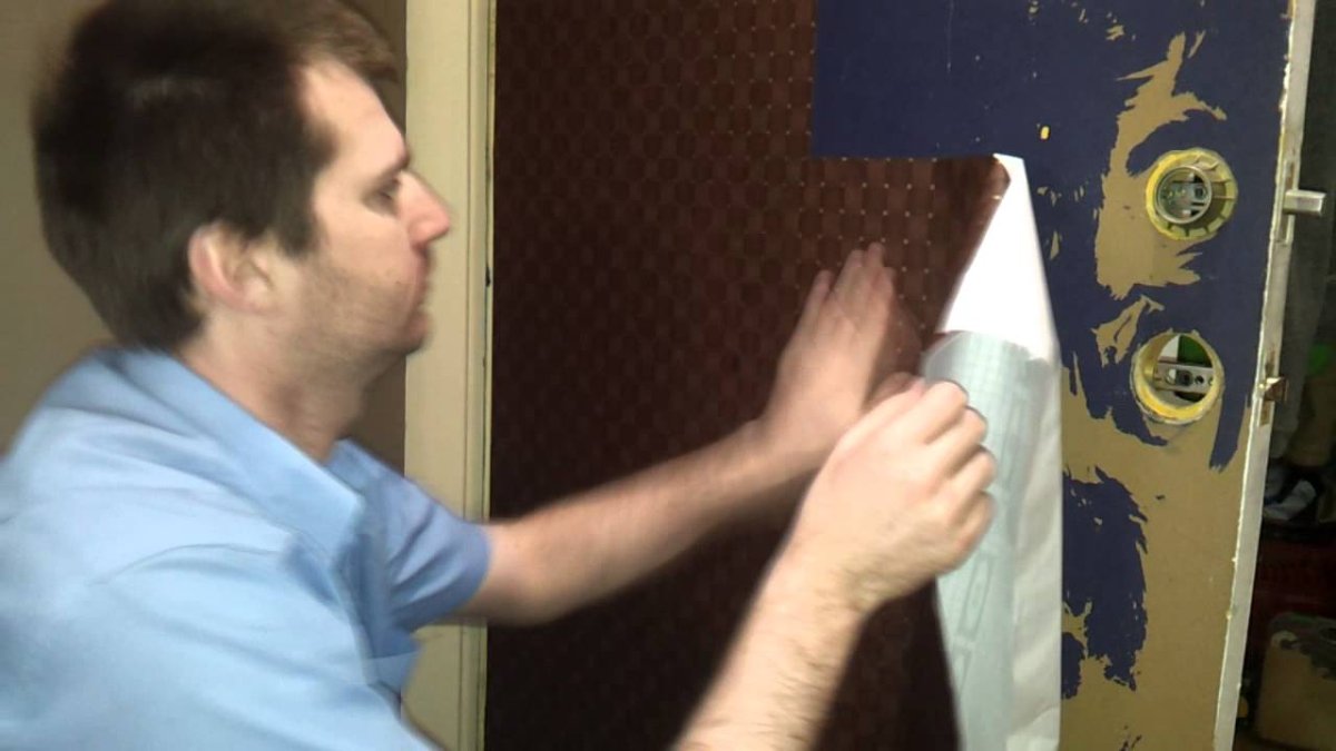 Обклеить шкаф самоклеющейся