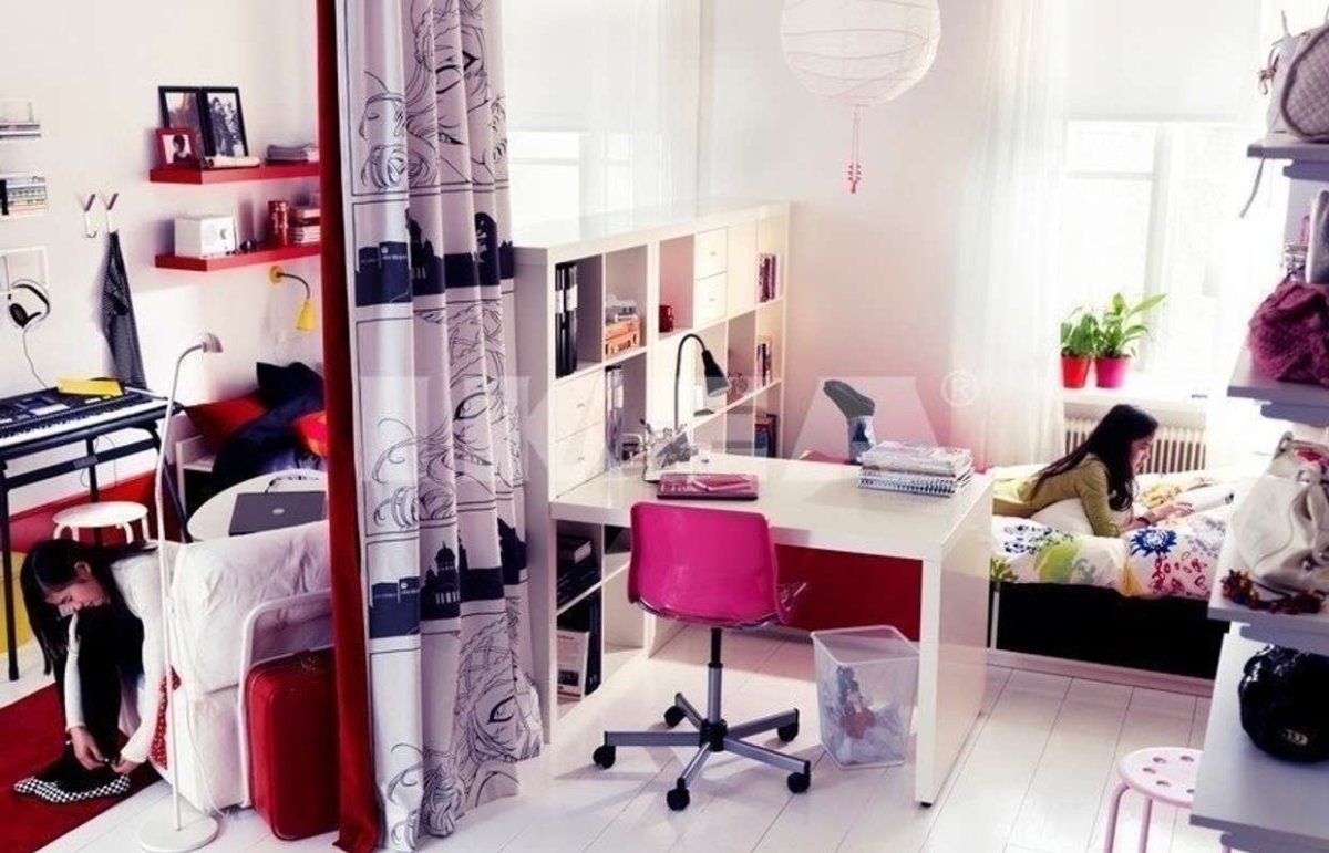 Икеа комнаты для подростков