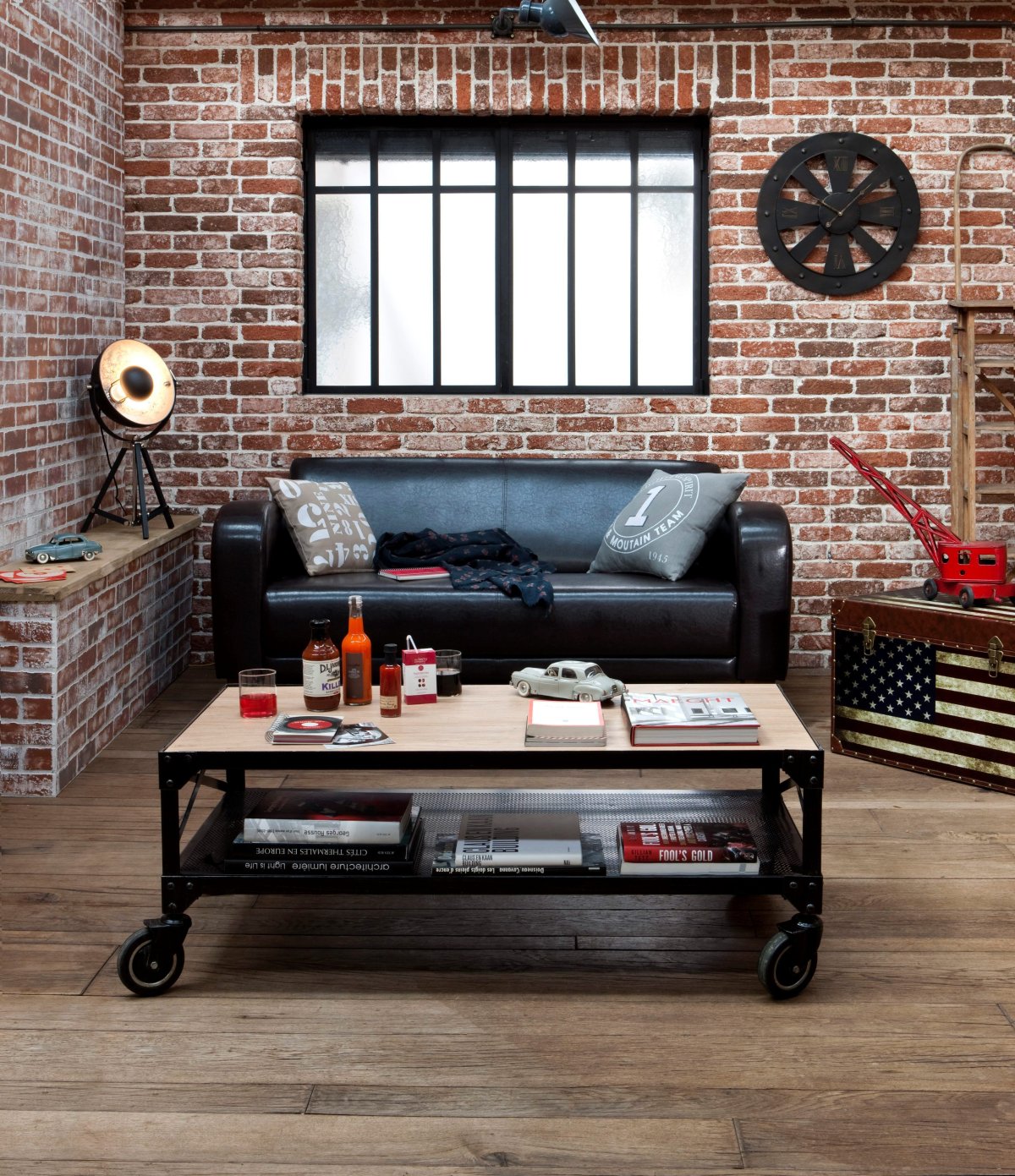 Зонирование пространства лофт